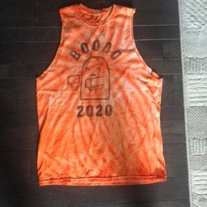 Everfitte boo 2020 tie dye Halloween cut off